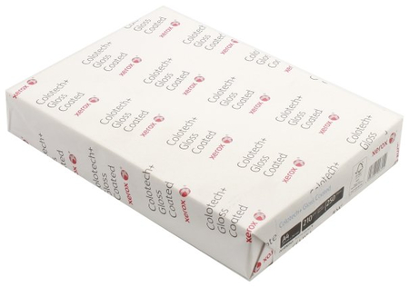 Бумага офисная Xerox Colotech+ Gloss coated, А4 (210*297 мм), 210 г/м2, 250 л. Бумага офисная Xerox Colotech+ Gloss coated, А4 (210*297 мм), 210 г/м2, 250 л.