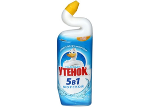 Средство чистящее для унитазов «Туалетный утенок», 500 мл, «Морской» Средство чистящее для унитазов «Туалетный утенок», 500 мл, «Морской»