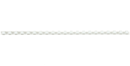 Пружина пластиковая OfficeSpace (8), 8 мм, белая