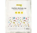 Файл А4 перфорированный Silwerhof Eco, 22 мкм, гладкий, глянцевый, 215×305 мм (до 50 л.)