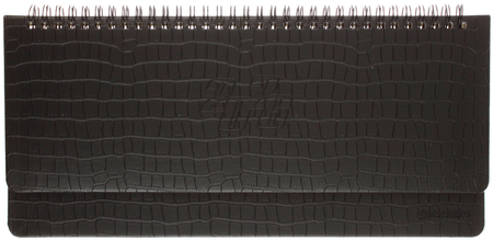 Планинг датированный на гребне на 2026 год Brauberg Comodo, 305*140 мм, 60 л., рифленый, черный Планинг датированный на гребне на 2026 год Brauberg Comodo, 305*140 мм, 60 л., рифленый, черный