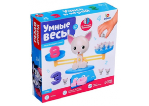 Игра настольная развивающая «Умные весы», 3+