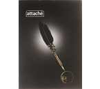 Блокнот на скобе Attache (А6), 100×140 мм, 32 л., клетка, ассорти