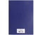 Папка для дипломных работ, бумажный блок - 100 л., обложка синяя