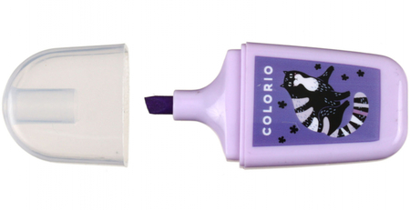 Маркер-текстовыделитель мини Colorio, сиреневый Маркер-текстовыделитель мини Colorio, сиреневый