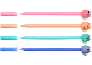 Ручка гелевая детсткая Sima-Land, корпус ассорти, стержень синий, «Кошка» Ручка гелевая детсткая Sima-Land, корпус ассорти, стержень синий, «Кошка»