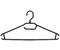 Вешалка-плечики для верхней одежды, 40 см, р-р 48-50, ассорти