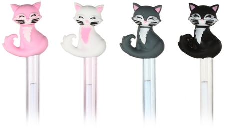 Ручка шариковая Meshu, Purr, корпус ассорти, стержень синий Ручка шариковая Meshu, Purr, корпус ассорти, стержень синий