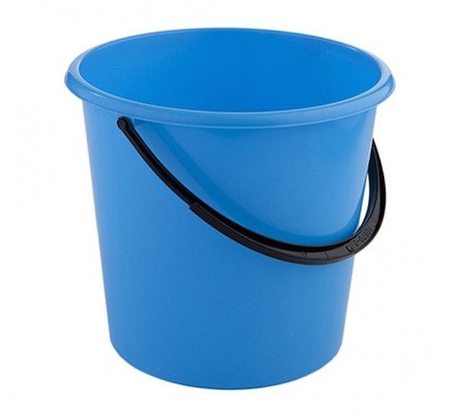 Ведро пластиковое «Эконом», 10 л, синее