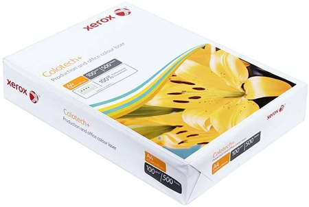 Бумага офисная Xerox Colotech+ Uncoated (без покрытия), А4 (210*297 мм), 100 г/м2, 500 л.