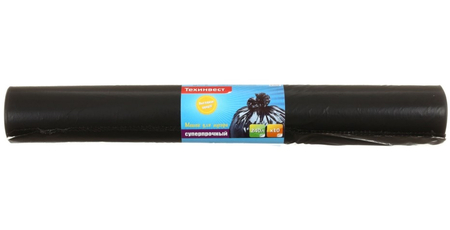 Пакеты для мусора «Техинвест», 240 л, 10 шт., особо прочные, черные Пакеты для мусора «Техинвест», 240 л, 10 шт., особо прочные, черные