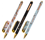 Ручка шариковая Bruno Visconti Carrara, корпус ассорти, стержень синий