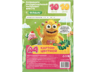 Картон цветной односторонний А4 «ПандаРог. Эмоциональный интеллект»