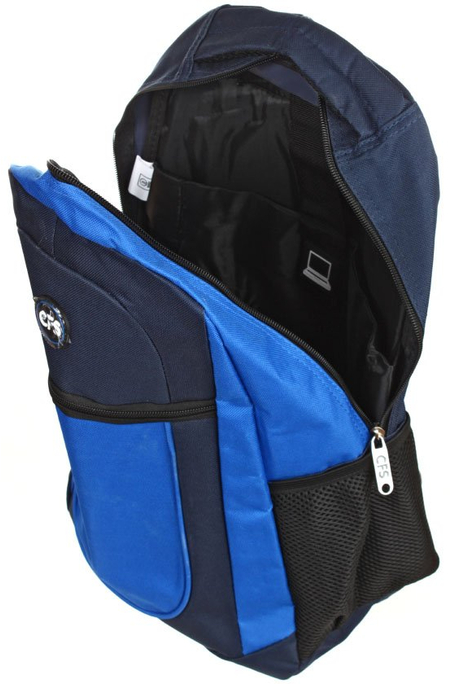 Рюкзак молодежный Cool For School, 430*270*130 мм, синий Рюкзак молодежный Cool For School, 430*270*130 мм, синий