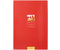 Книга учета OfficeSpace, 200*290 мм, 96 л., клетка, красная Книга учета OfficeSpace, 200*290 мм, 96 л., клетка, красная
