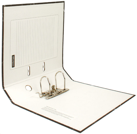 Папка-регистратор OfficeSpace «под мрамор», корешок 70 мм, черный Папка-регистратор OfficeSpace «под мрамор», корешок 70 мм, черный