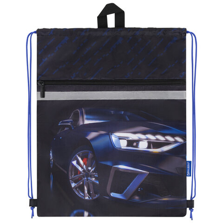 Мешок для обуви Brauberg Reflective с ручкой, 460*360 мм, Super Car