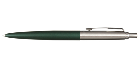 Ручка подарочная шариковая Parker Jotter XL Matte Green, корпус зеленый с серебристым 