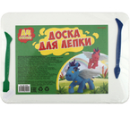 Доска для лепки Prof-Press, А4, с бортом, 2 стека, белая