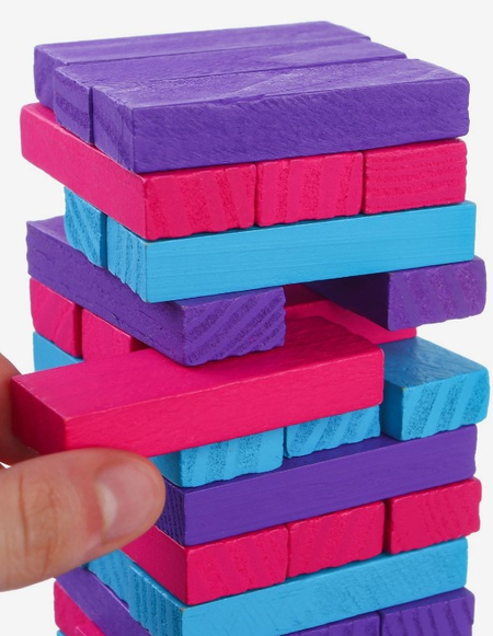 Игра настольная «Падающая башня. Минни Маус», 54 бруска, 3+ Игра настольная «Падающая башня. Минни Маус», 54 бруска, 3+