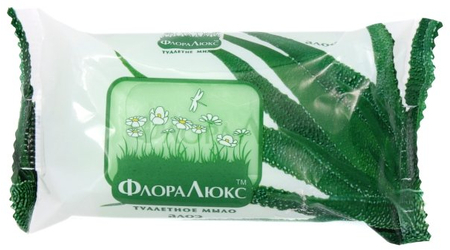 Мыло туалетное «ФлораЛюкс», 70 г, «Алое» Мыло туалетное «ФлораЛюкс», 70 г, «Алое»