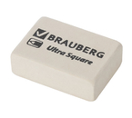 Ластик Brauberg Ultra Square, 26×18×8 мм, белый