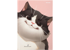 Книжка записная Prof-Press (А5), 145×200 мм, 160 л., «Коты-1»