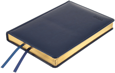Ежедневник датированный на 2026 год Berlingo xGold (А5), 145*215 мм, 184 л., синий