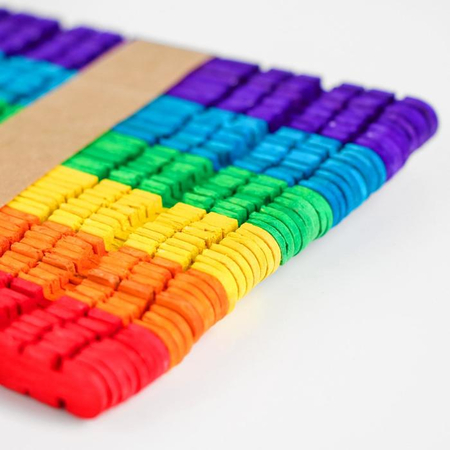 Конструктор «Построй дом», 50 цветных палочек