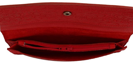 Кошелек женский «Макей» 050-08-38, 190*90 мм, красный