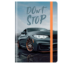 Ежедневник недатированный BG А5, 150×205 мм, 128 л., «Не останавливайся»