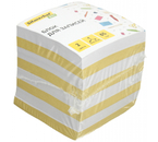 Блок бумаги для заметок «Куб» Silwerhof Eco, 90×90×90 мм, непроклеенный, 2 цвета