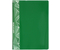 Папка пластиковая на 40 файлов «Бюрократ», толщина пластика 0,65 мм, зеленая