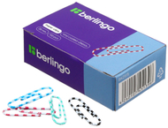 Скрепки цветные виниловые Berlingo Скрепки цветные виниловые Berlingo