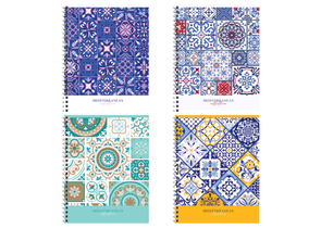 Тетрадь общая А5, 48 л. на гребне BG «Коллекция», 160×205 мм, клетка, ассорти