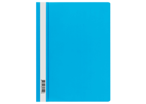 Папка-скоросшиватель пластиковая А4 «Стамм», толщина пластика 0,16 мм, голубая