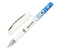 Ручка шариковая Brauberg Roll-X, корпус белый с рисунком, стержень синий Ручка шариковая Brauberg Roll-X, корпус белый с рисунком, стержень синий