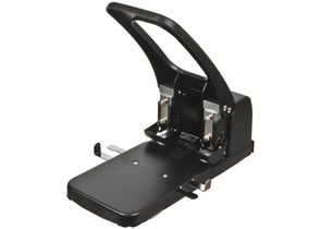Дырокол Brauberg Heavy Duty, 270×180×115 мм, до 100 листов, черный