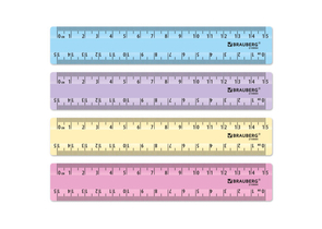 Линейка пластиковая Brauberg MultiLine, 15 см, ассорти Линейка пластиковая Brauberg MultiLine, 15 см, ассорти
