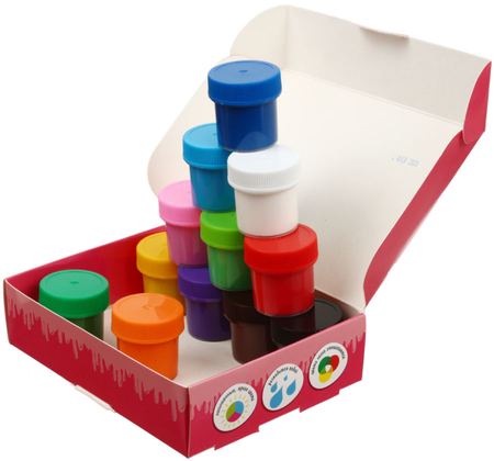 Гуашь Silwerhof «Монстрики», 12 цветов*20 мл Гуашь Silwerhof «Монстрики», 12 цветов*20 мл