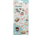 Наклейки гелевые Meshu, 10*23 см, Moon Cat Наклейки гелевые Meshu, 10*23 см, Moon Cat