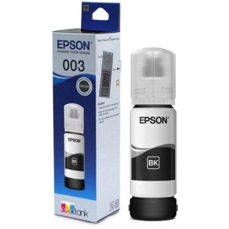 Чернила Epson 003 (пигментные), 65 мл, черные Чернила Epson 003 (пигментные), 65 мл, черные