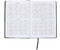 Ежедневник недатированный OfficeSpace Pattern, 145*205 мм, 136 л., графитовый