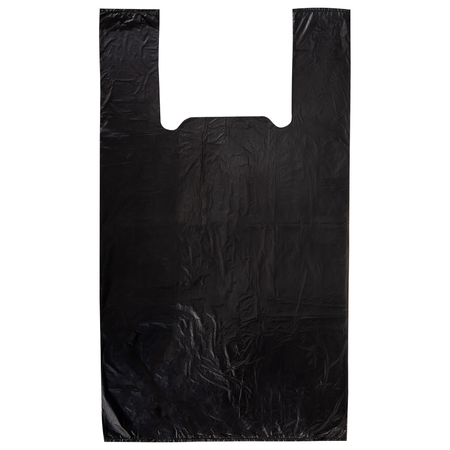 Пакеты-майка Laima, 28+15*55 см, 15 мкм, 100 шт., черные Пакеты-майка Laima, 28+15*55 см, 15 мкм, 100 шт., черные