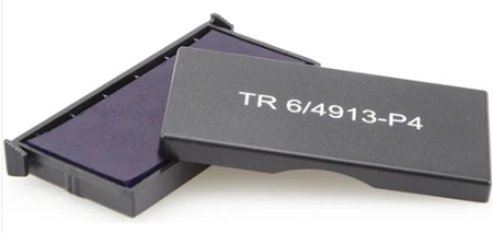 Подушка штемпельная сменная GRM (подходит для штампов Trodat), 4913-Р4, синяя