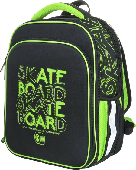 Рюкзак школьный Schoolformat Ergonomic 2A4K 17L, 280*380*160 мм, Neon Skate