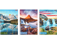 Тетрадь общая А4, 80 л. на скобе «Вдохновение»