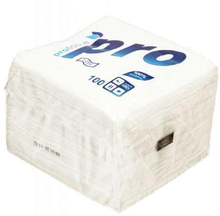 Салфетки сервировочные Protissue, 24*24 см, 100 шт., белые Салфетки сервировочные Protissue, 24*24 см, 100 шт., белые