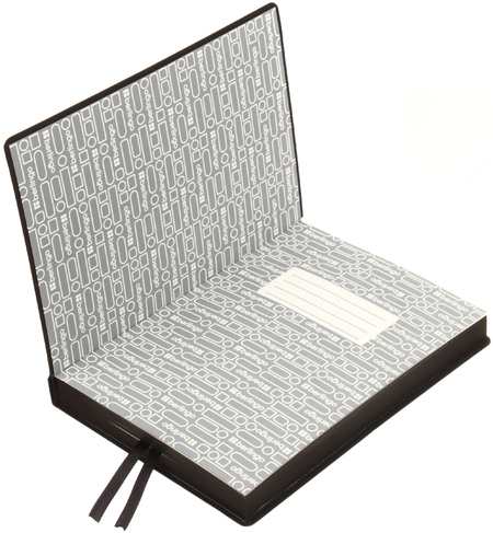 Ежедневник датированный на 2026 год Berlingo Western, 145*215 мм, 184 л., черный