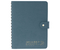 Ежедневник недатированный на гребне BG Embrace (А5), 160*210 мм, 136 л., Agate, серо-голубой